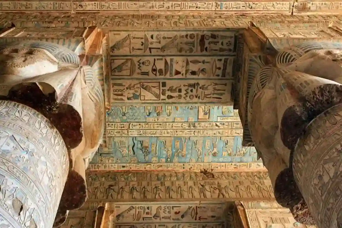 The Great Hypostyle Hall dendara temple