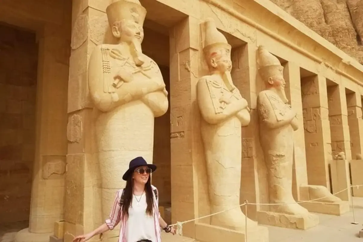 Visite privée de la rive ouest de Louxor : Vallée des Rois et temple d'Hatchepsout
