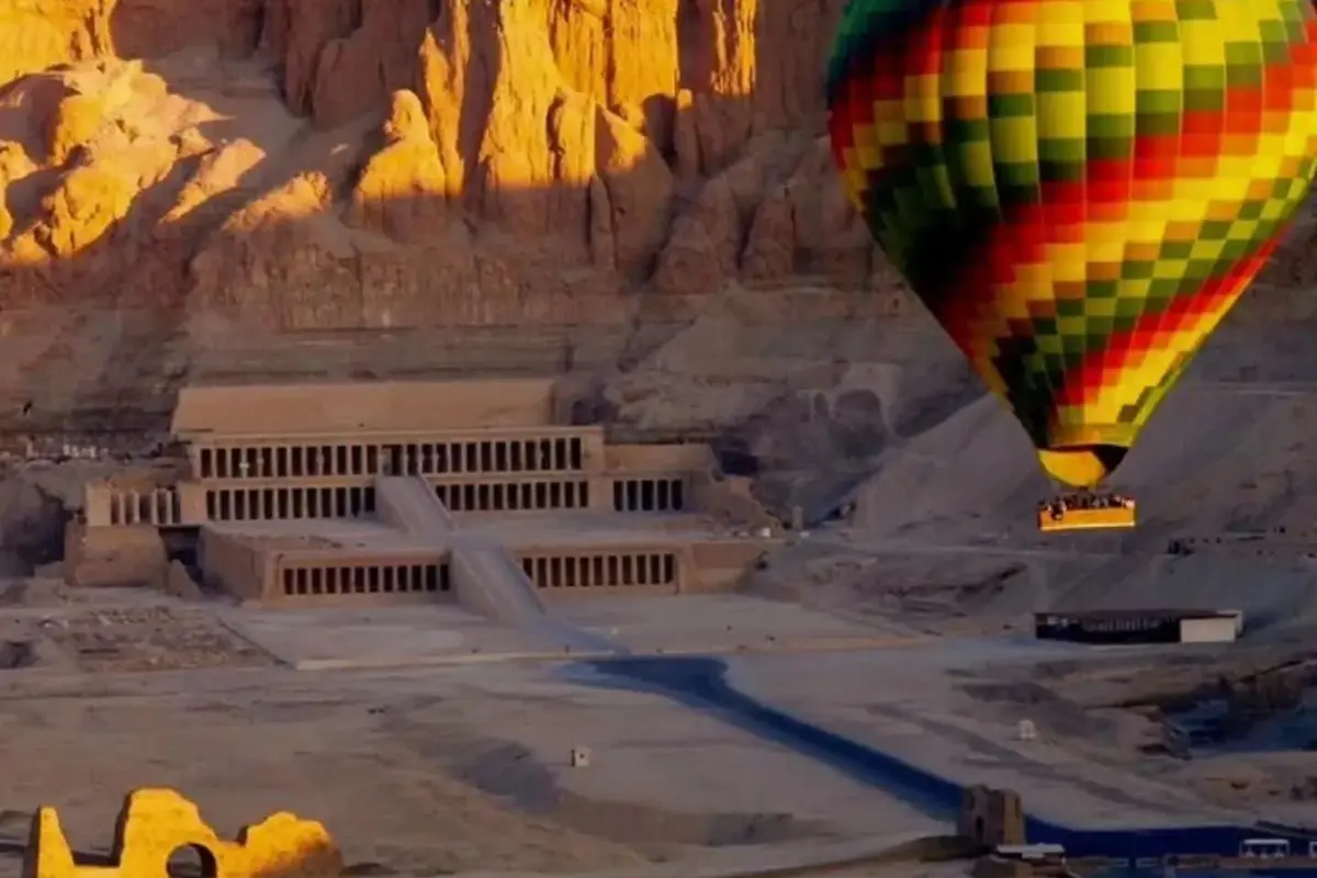 One Package: Luxor Hot Air Balloon Ride & Private Full Day Sightseeing Tour