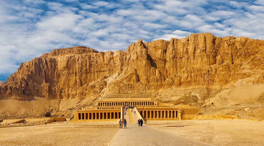 Middle East Egypt Temple Queen Hatshepsut MH